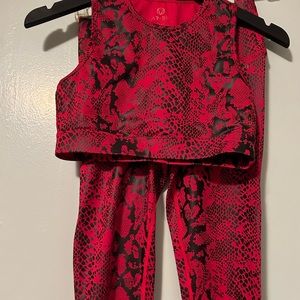 2 piece Bandier workout set